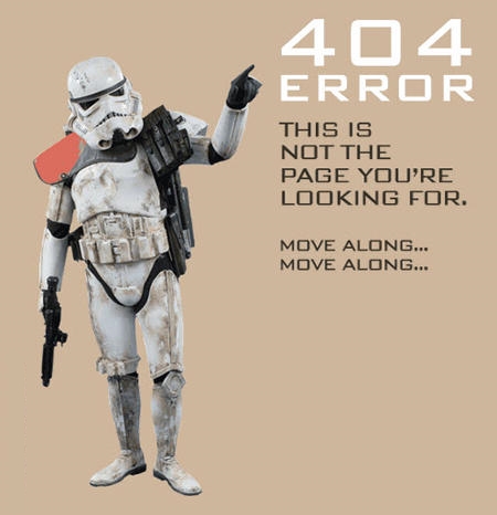 404 Error